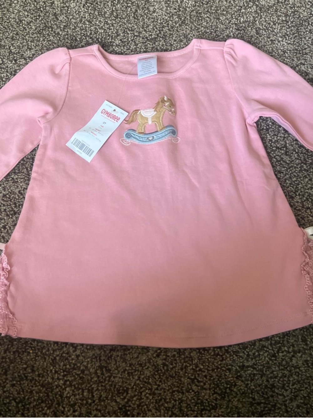 Gymboree Dusty Pink Long Sleeve Top